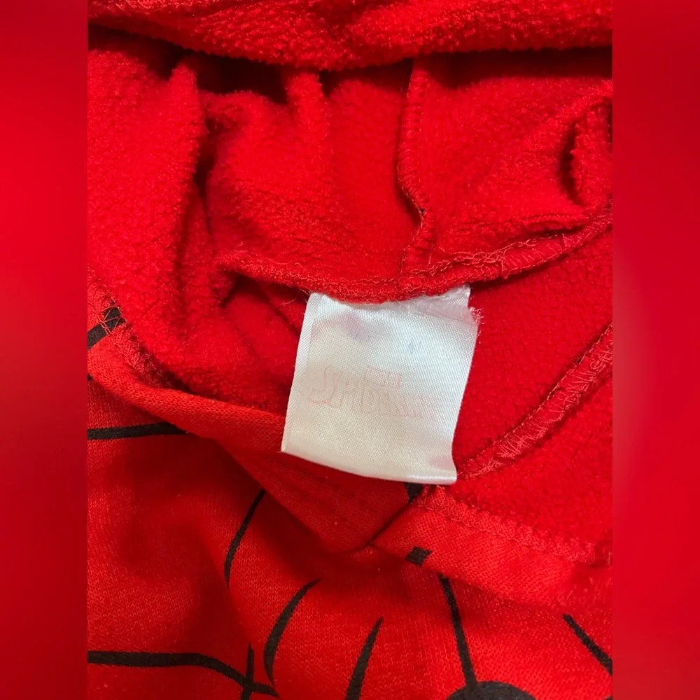 ( 13)Red and Blue Spider Hero Kids Costume